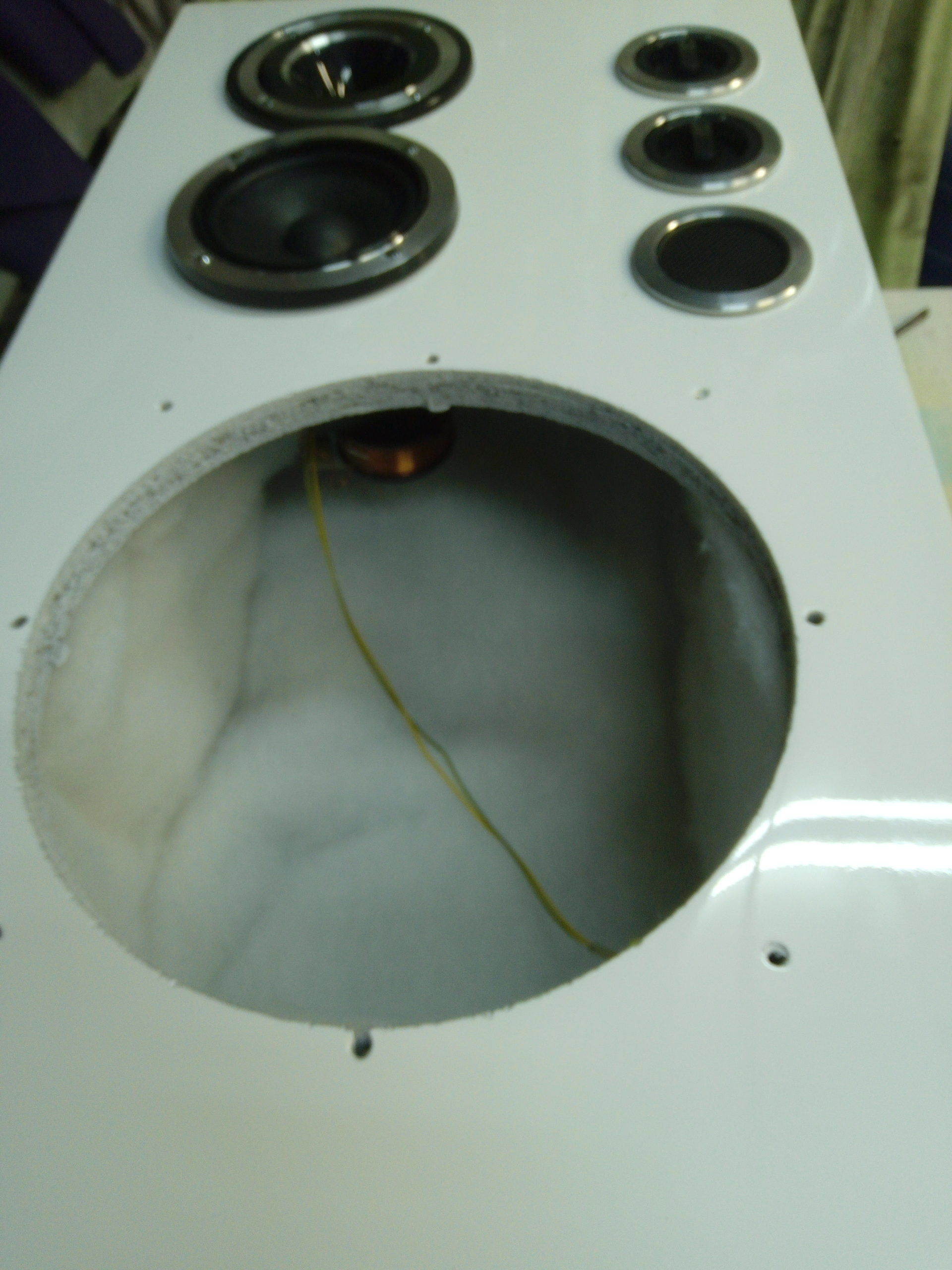 Głośniki Altus 75 białe renowacja