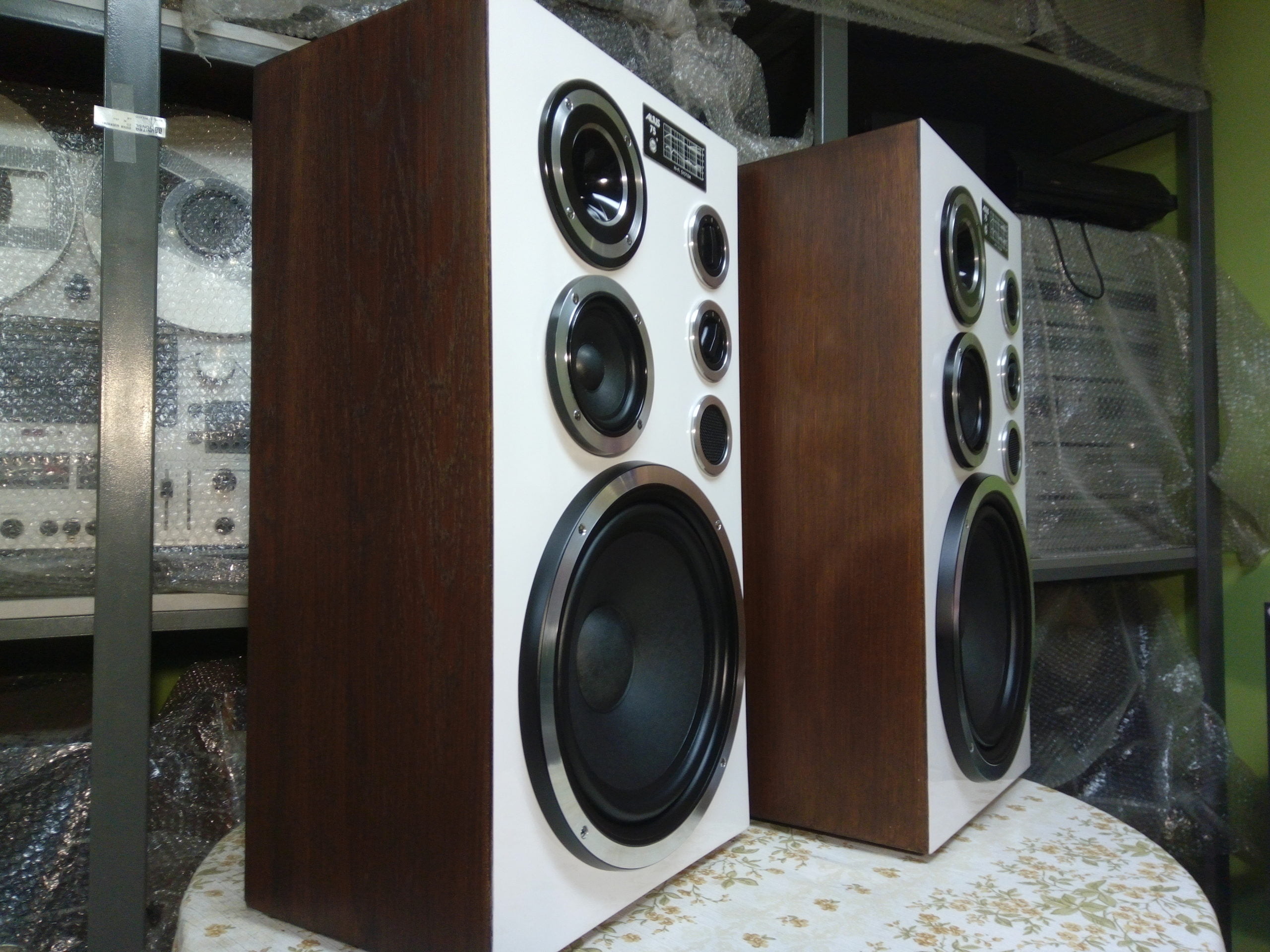 Głośniki Altus 75 białe renowacja