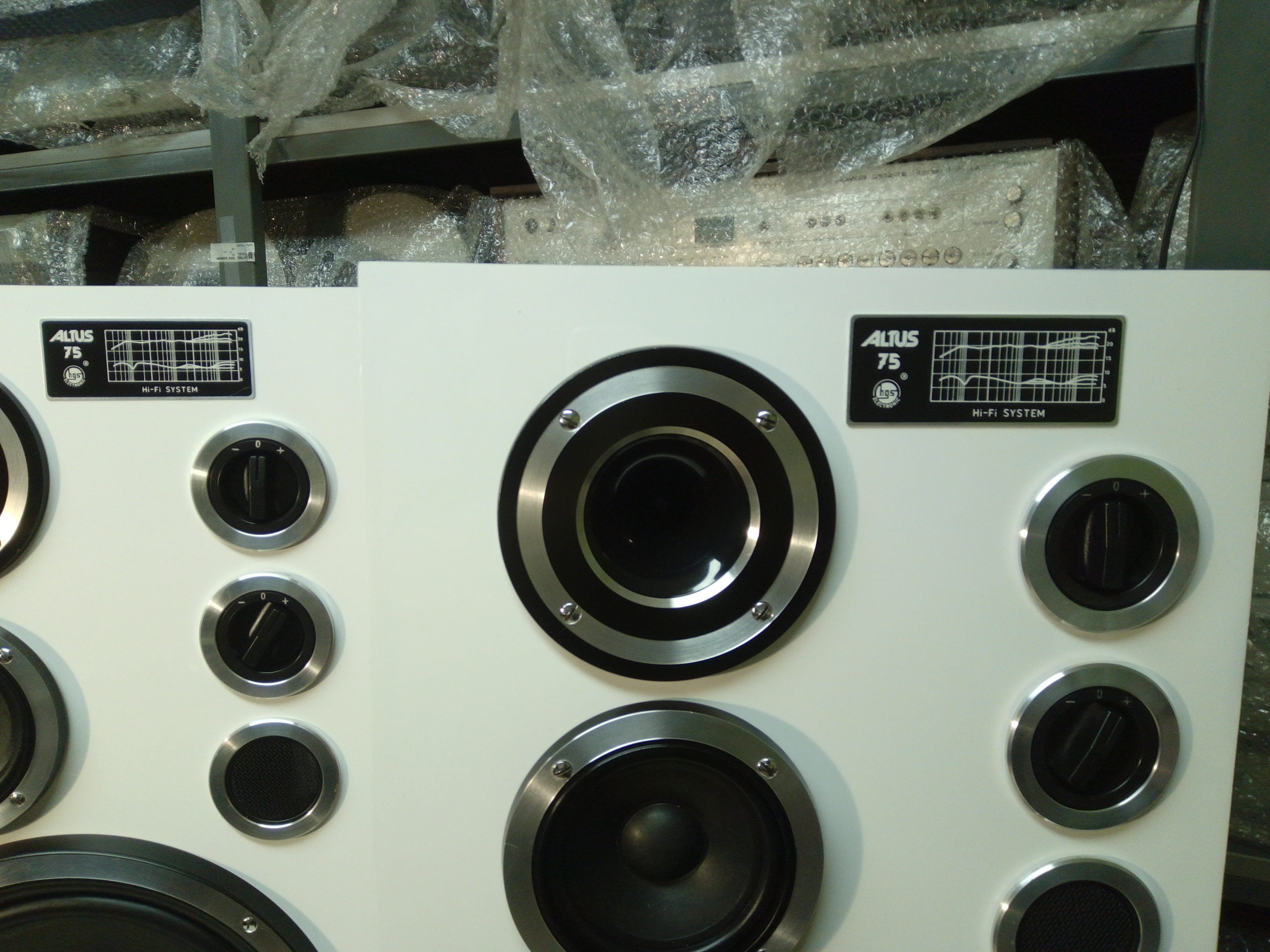 Głośniki Altus 75 białe renowacja