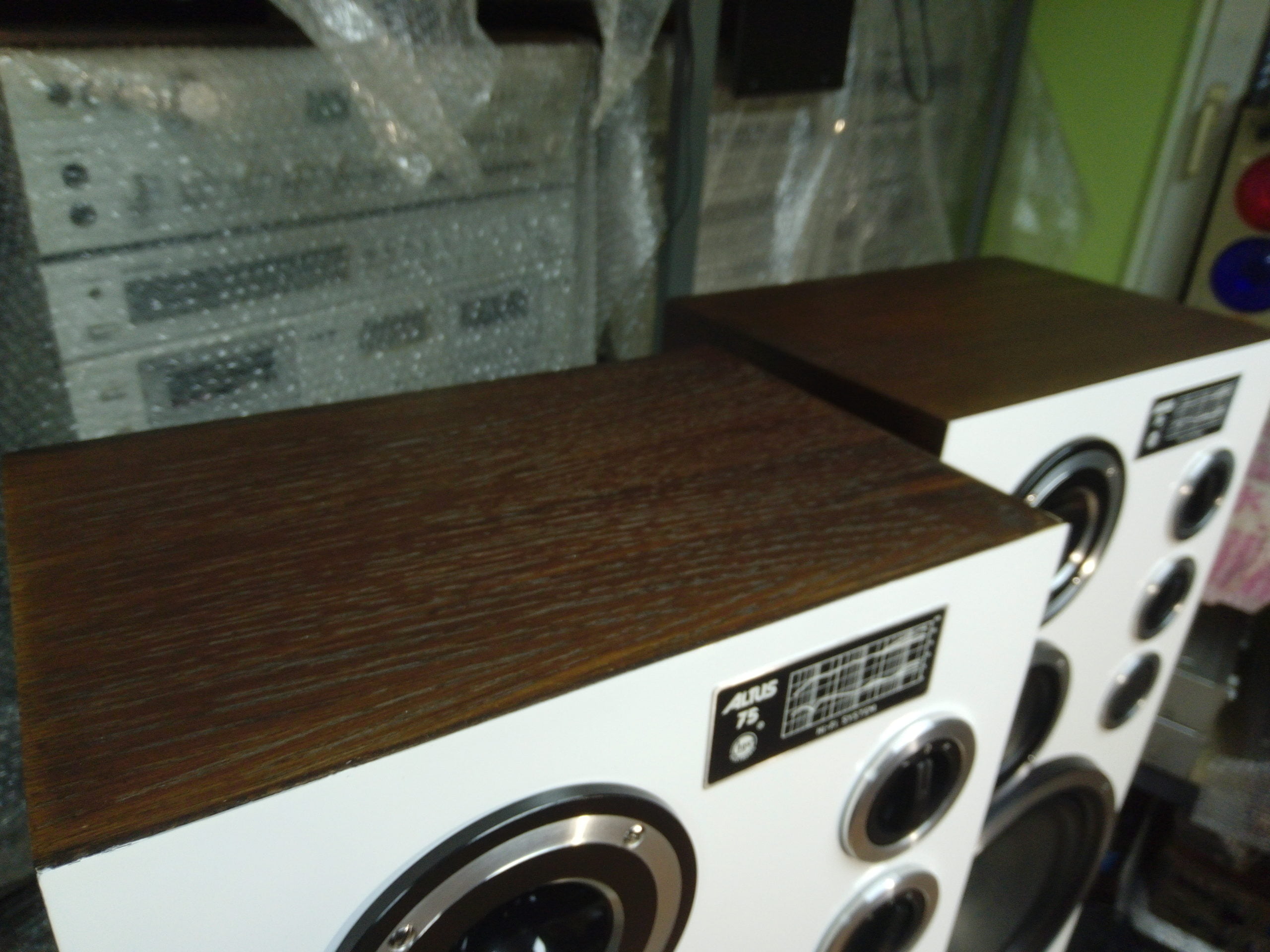 Głośniki Altus 75 białe renowacja