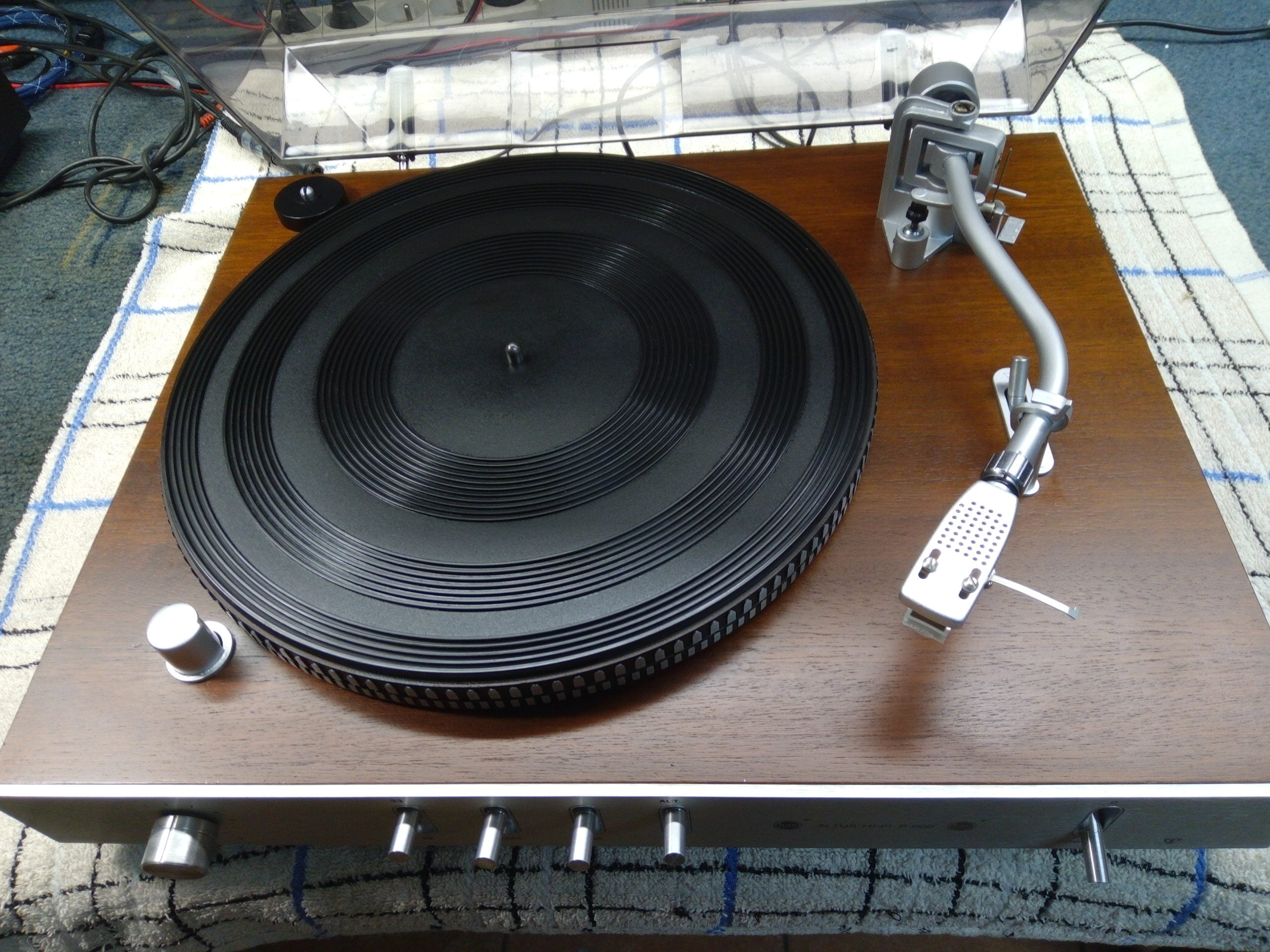 Fryderyk czarny srebrny renowacja