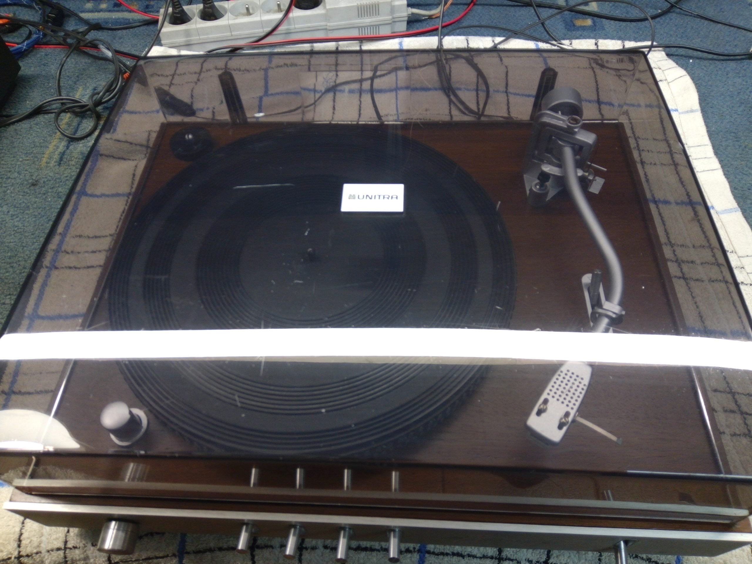 Fryderyk czarny srebrny renowacja