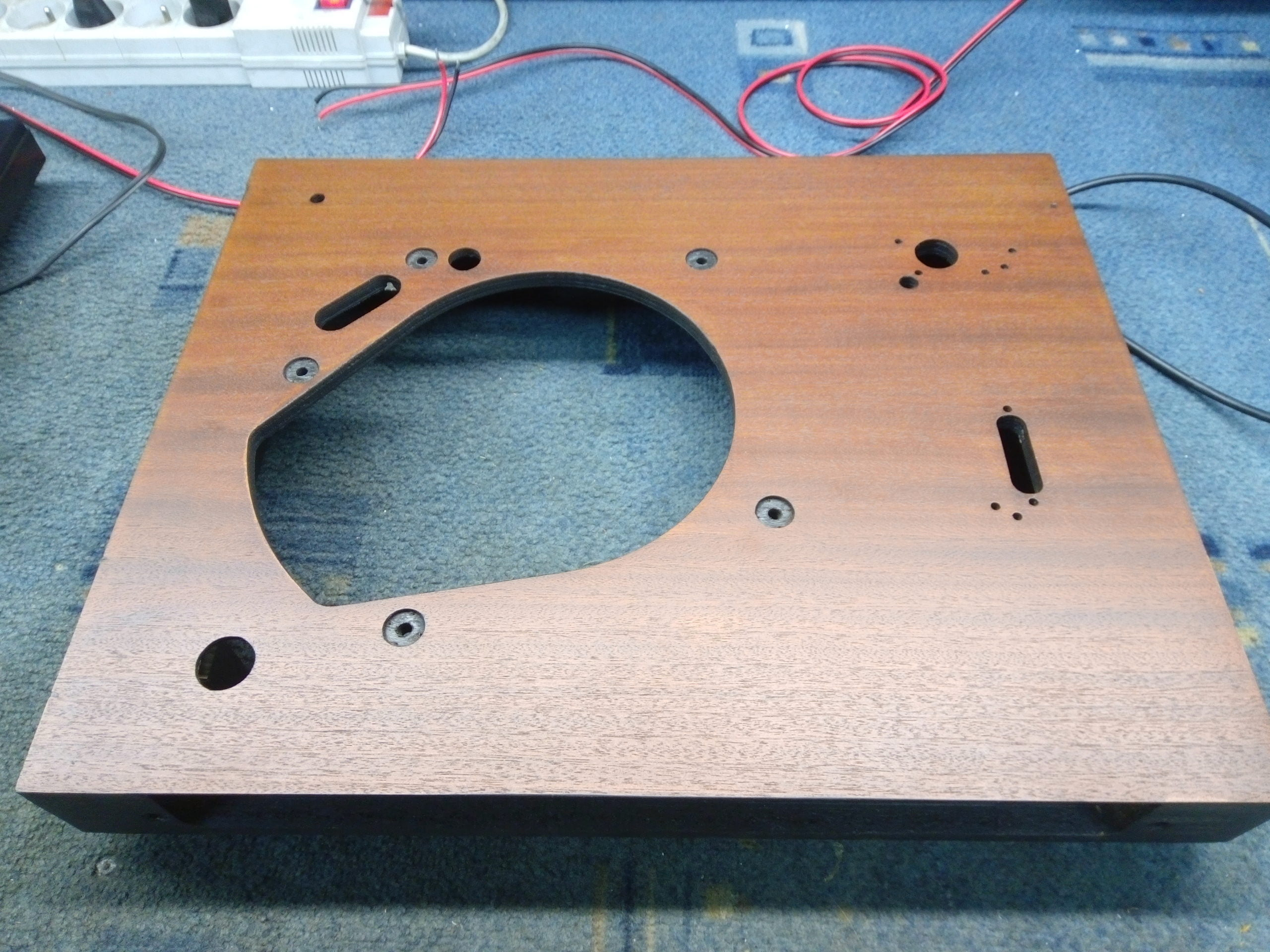 Fryderyk czarny srebrny renowacja