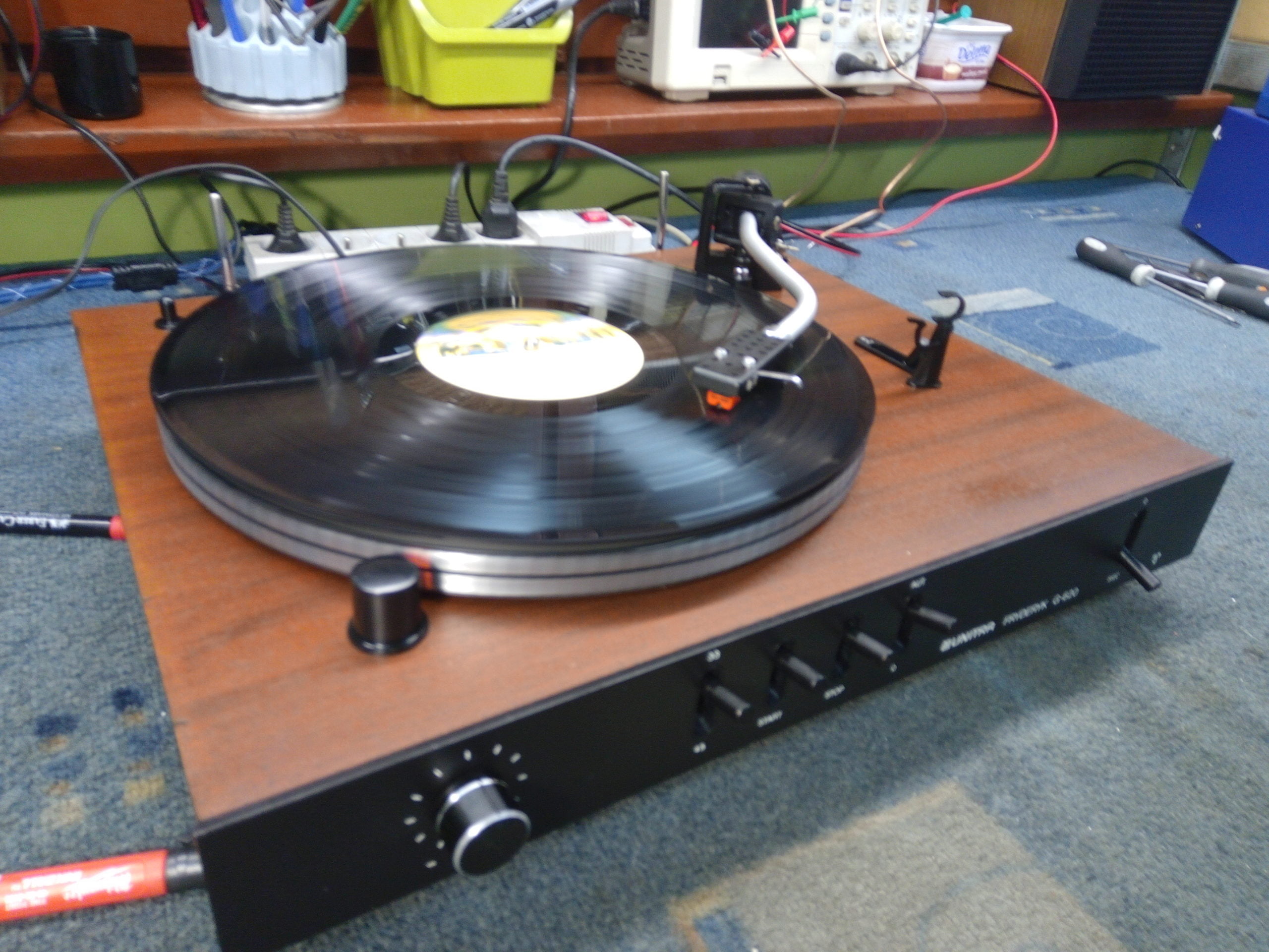 Fryderyk czarny srebrny renowacja