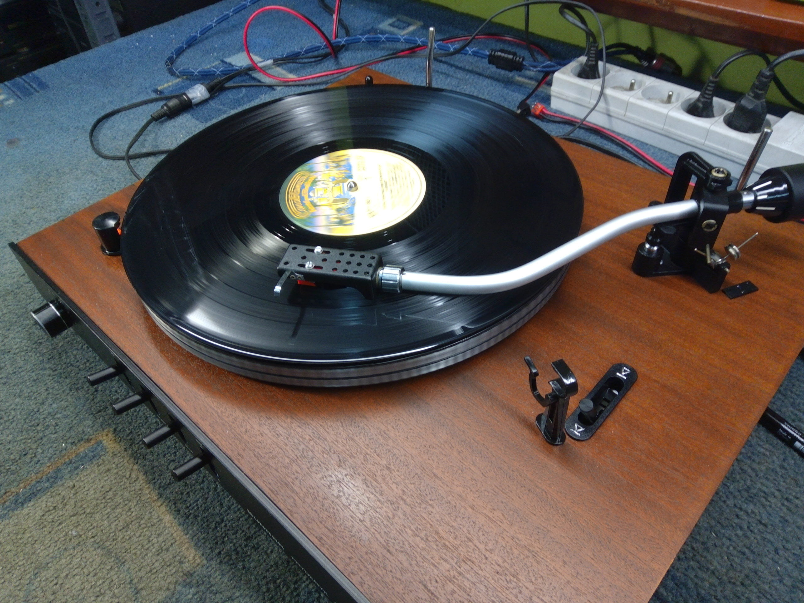 Fryderyk czarny srebrny renowacja