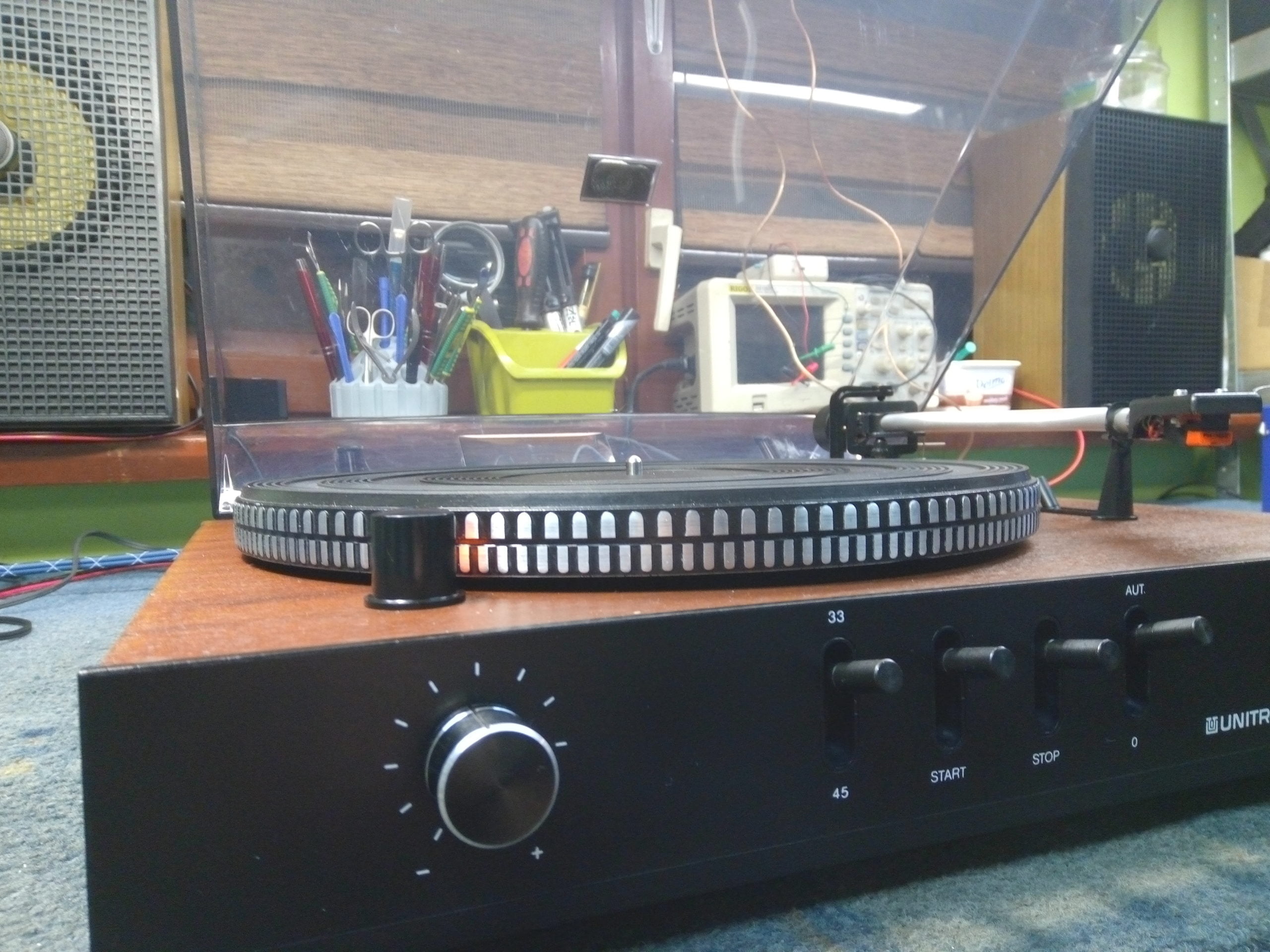 Fryderyk czarny srebrny renowacja