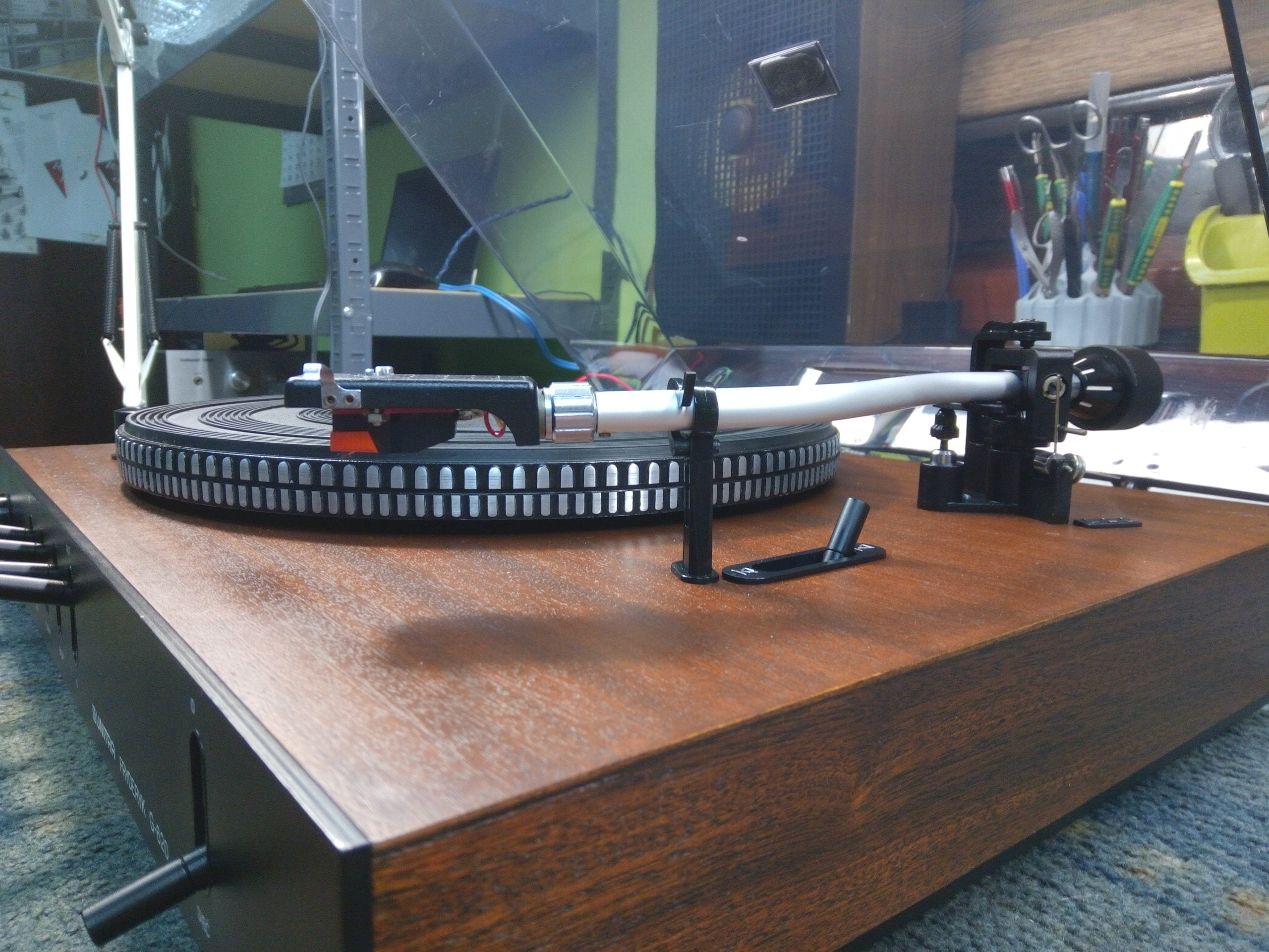 Fryderyk czarny srebrny renowacja