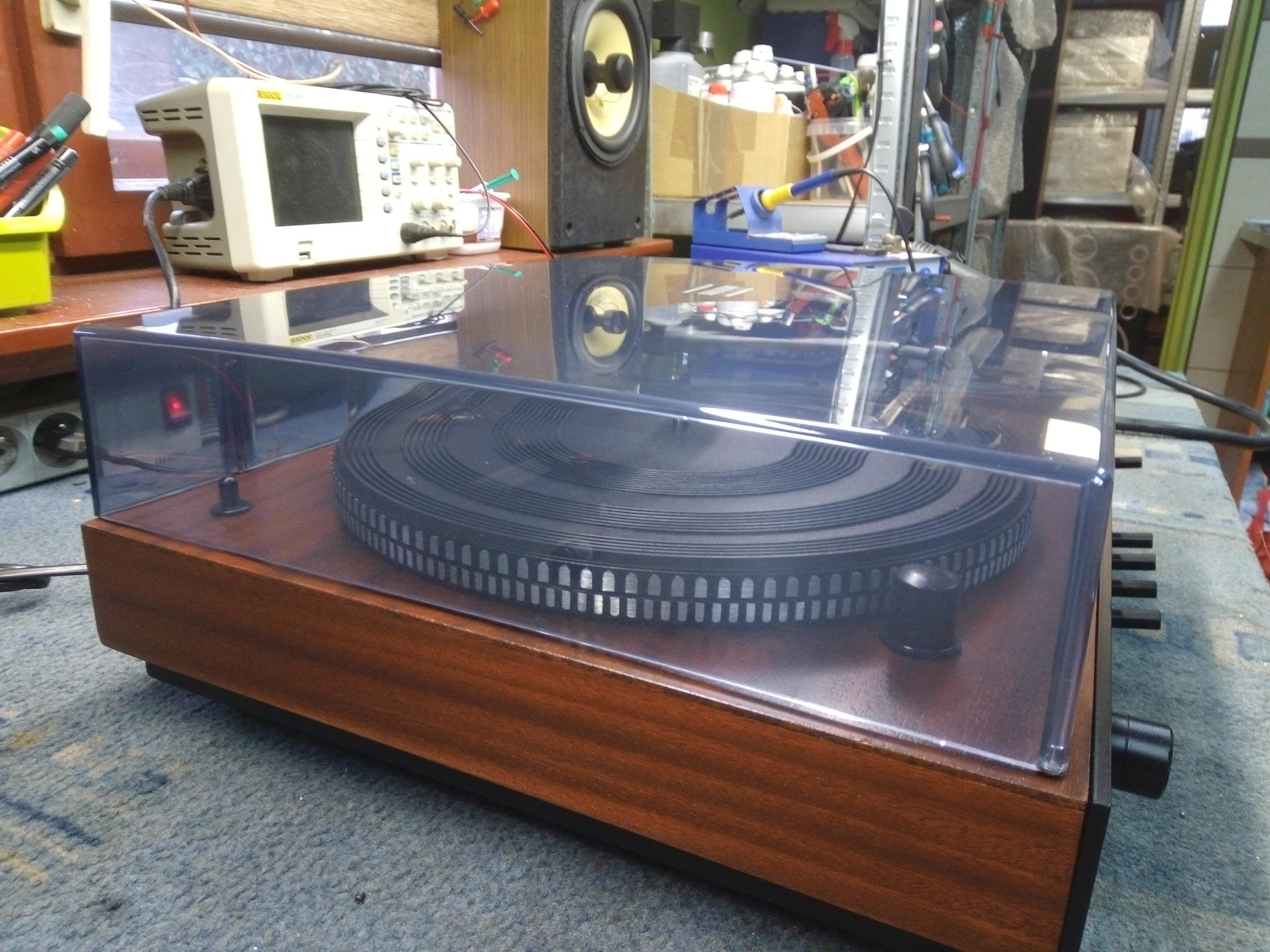 Fryderyk czarny srebrny renowacja