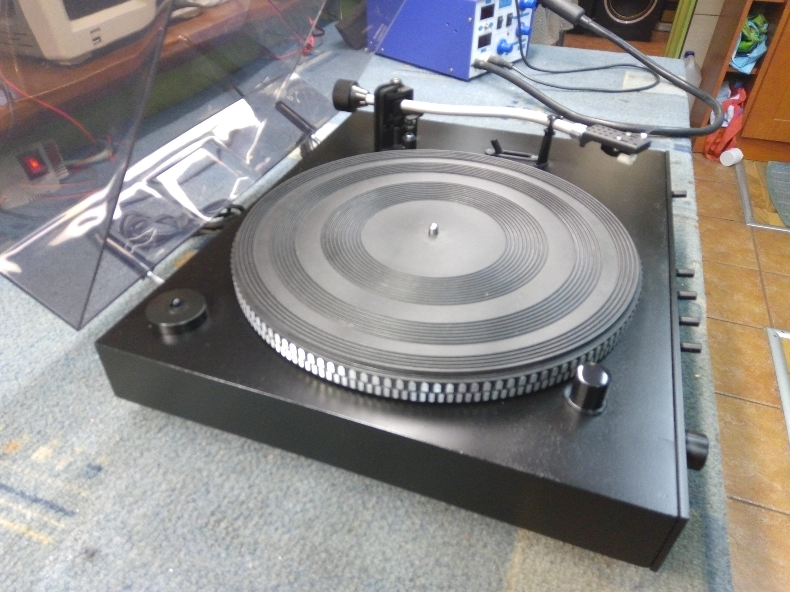 Fryderyk czarny srebrny renowacja