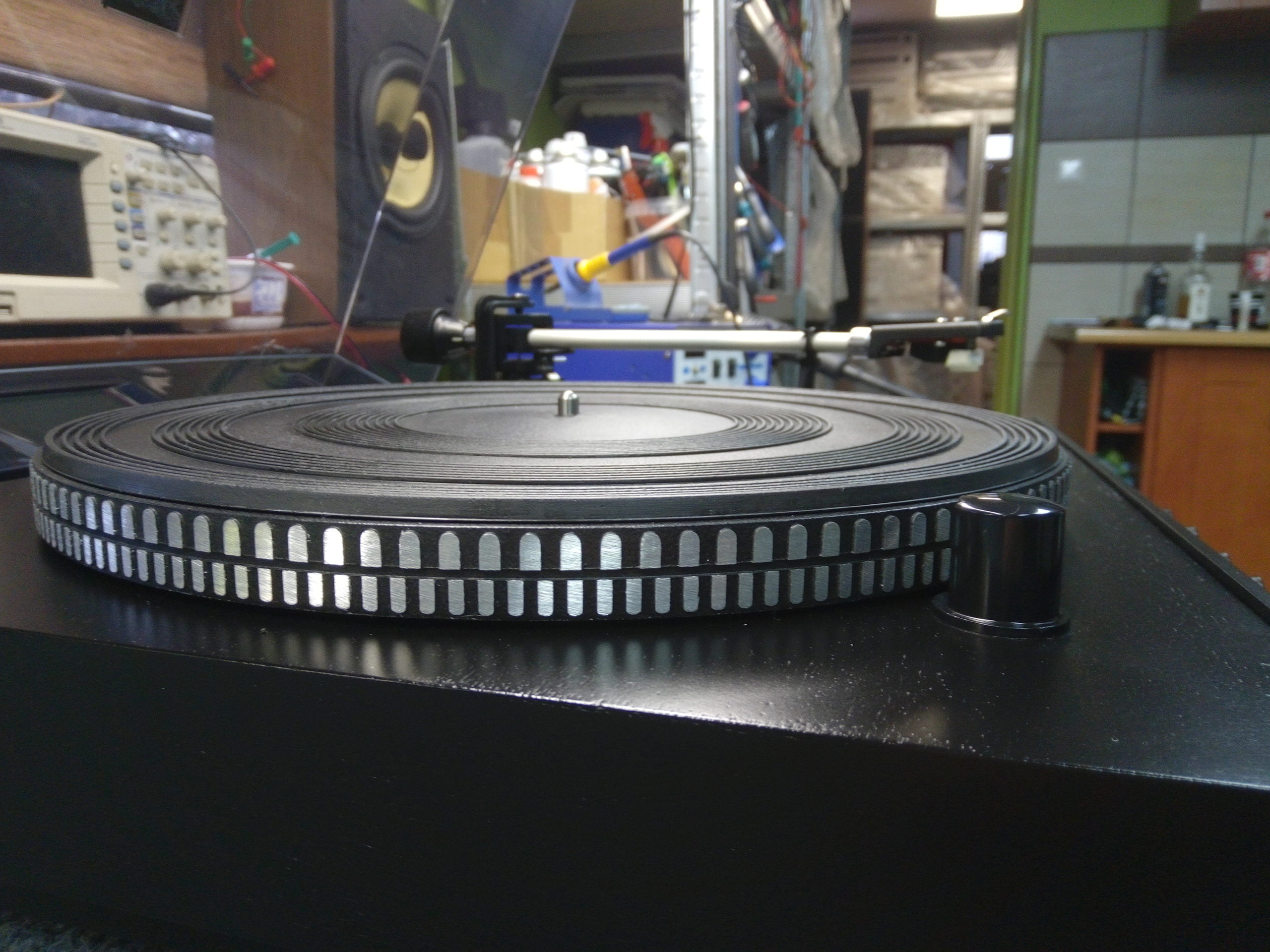 Fryderyk czarny srebrny renowacja