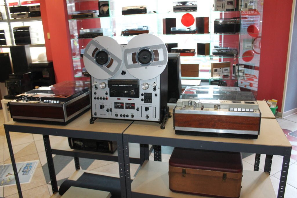 magnetofony szpulowe unitra