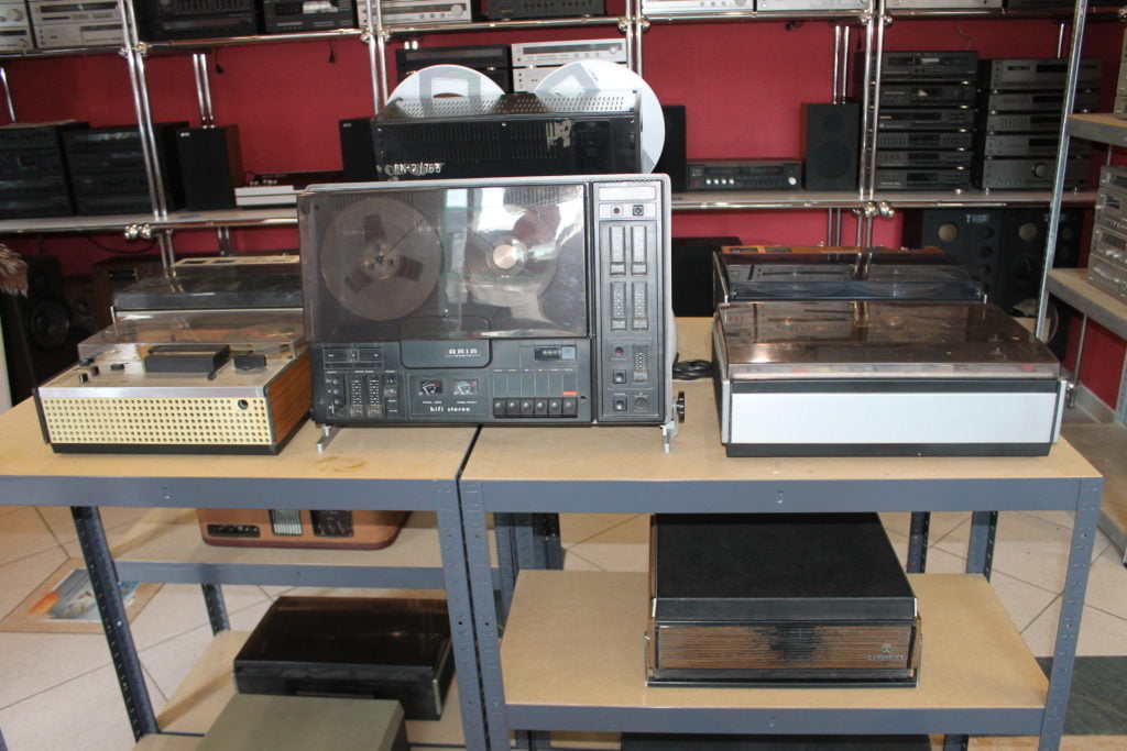 magnetofony szpulowe unitra